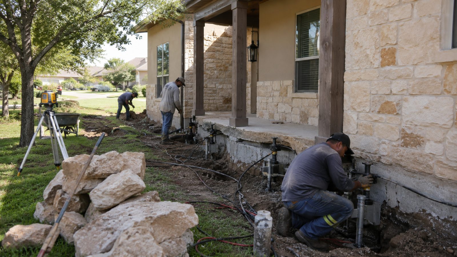 New Braunfels Foundation Settlement Repair free estimate